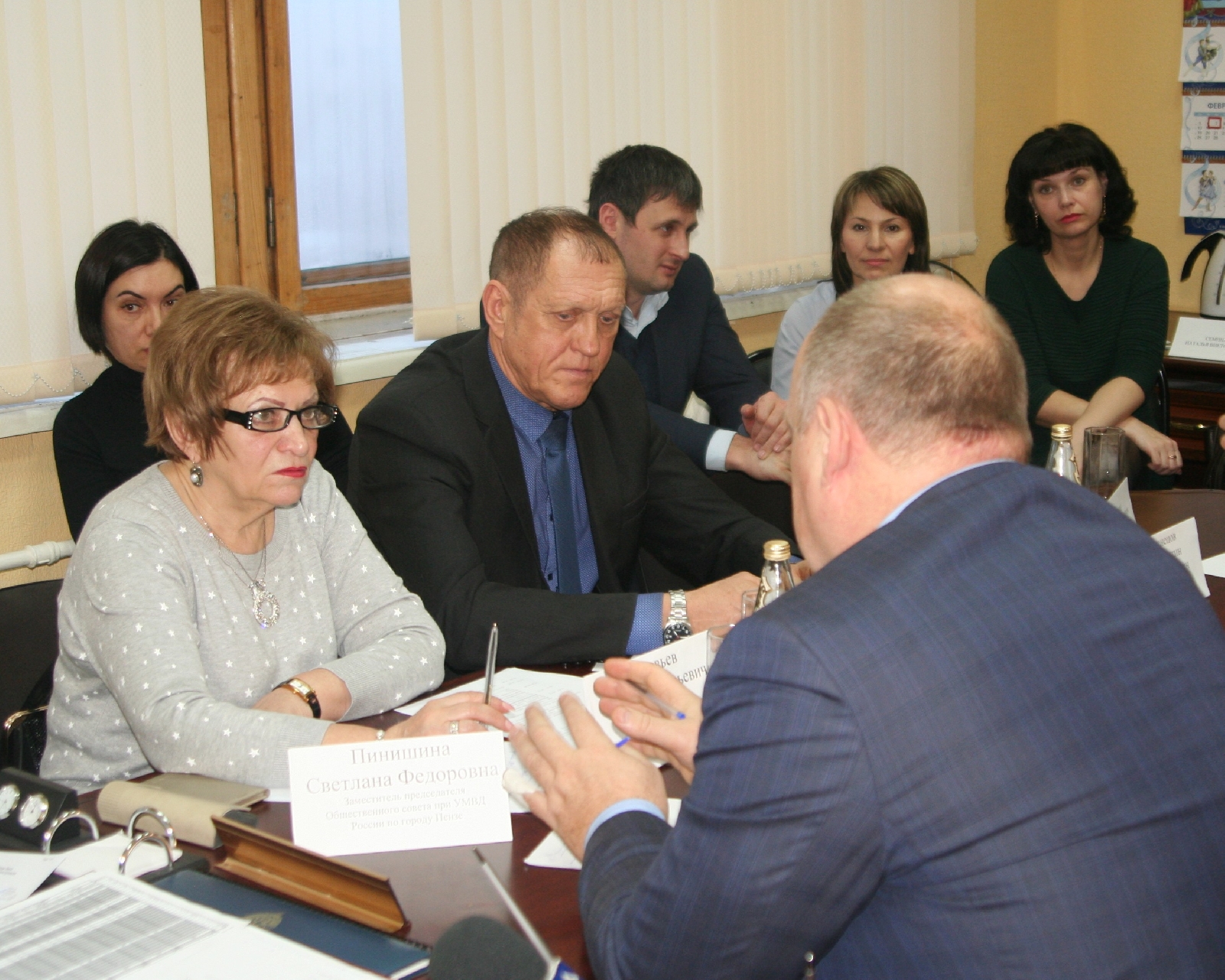 Доцент кафедры ВИиО Семина Н.В. приняла участие в заседании круглого стола на тему: Профилактика мошенничества, который состоялся на базе УМВД России по г. Пензе.